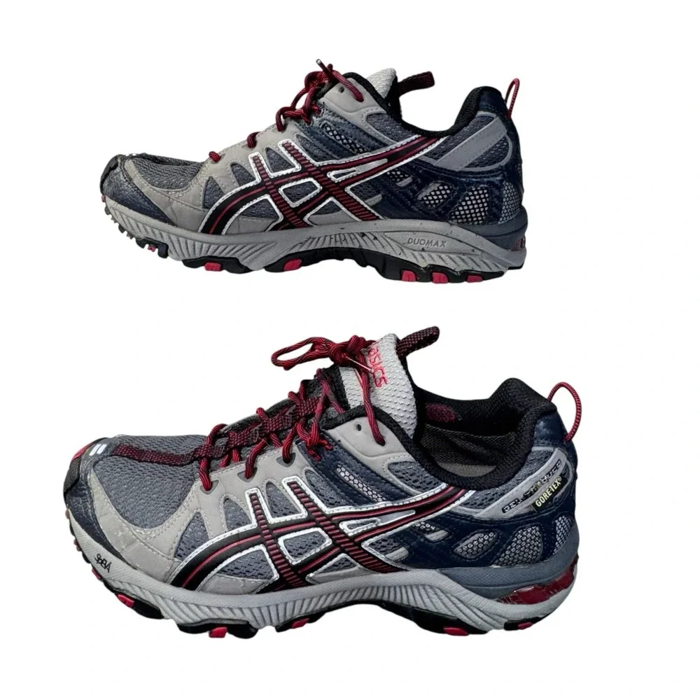 Size 8.5 - ASICS GEL-TRABUCO 12 G-TX Gore-Tex Trail Running Shoes Women's TN8F3